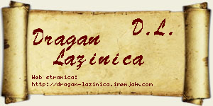 Dragan Lazinica vizit kartica